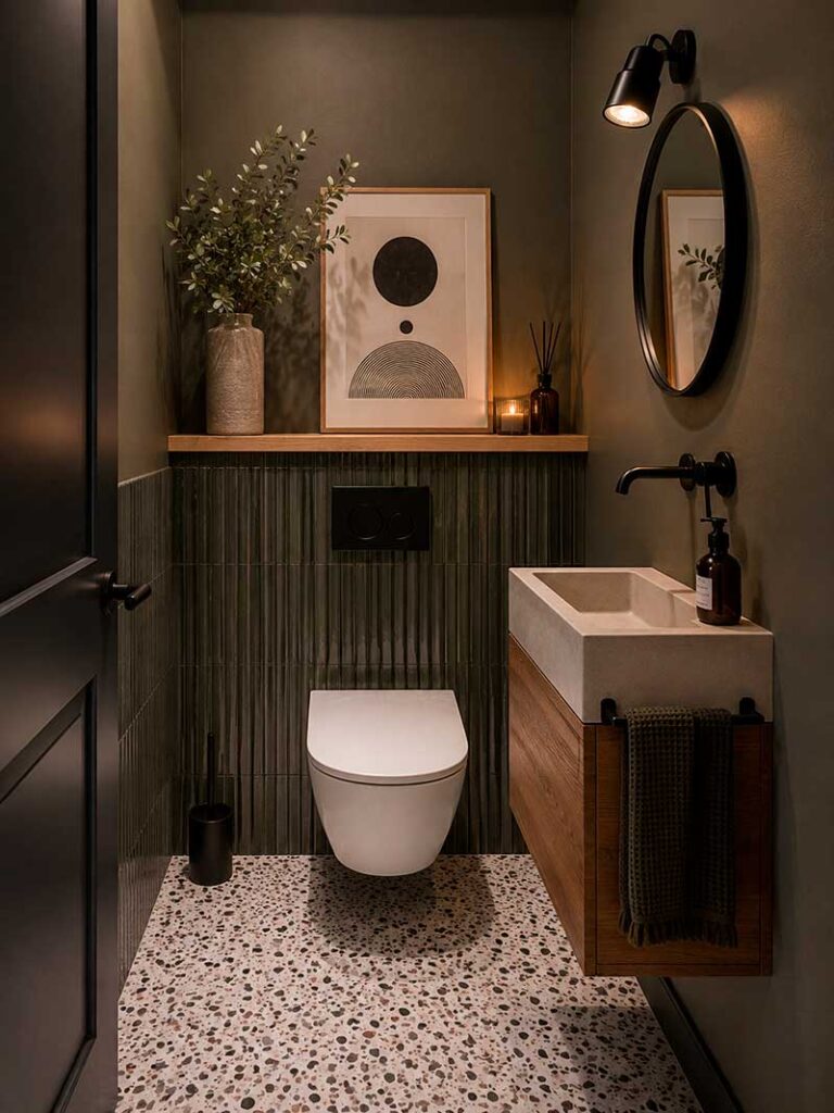Renovar baño de alquiler sin obras cambiando la iluminación